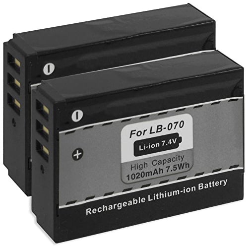 2X Baterías LB-070 para Kodak PIXPRO S-1 / PIXPRO AZ651, AZ652, AZ901 AstroZoom