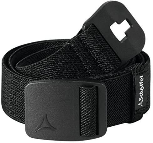 Schöffel Herren Belt Lenzerheide1 Gürtel, Schwarz, 90 EU