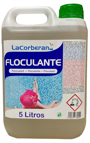 La Corberana Floculante Líquido – Clarificante para Aguas de Piscinas - 5 litros