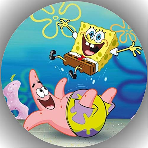 Fondant Tortenaufleger Tortenbild Geburtstag Motiv Spongebob Nr. 3