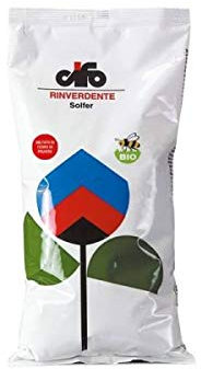 Concime rinverdente solfato di ferro in polvere bio – Solfer Cifo [1,5 kg]