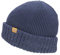 SealSkinz Unisex wasserdichte Rollmützenmütze für Kaltes Wetter – Blau, L/XL, Navy
