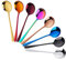 Buyer Star Grandes Cuillères Rondes, 8 couleurs Cuillère à Soupe, Polissage miroir Acier inoxydable