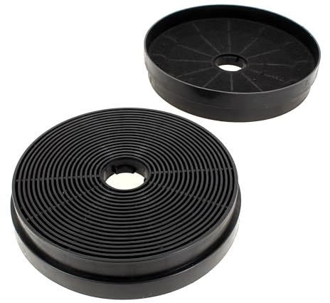 Filtre charbon par 2 CF110AS0015184 pour Hotte BRANDT, SAUTER