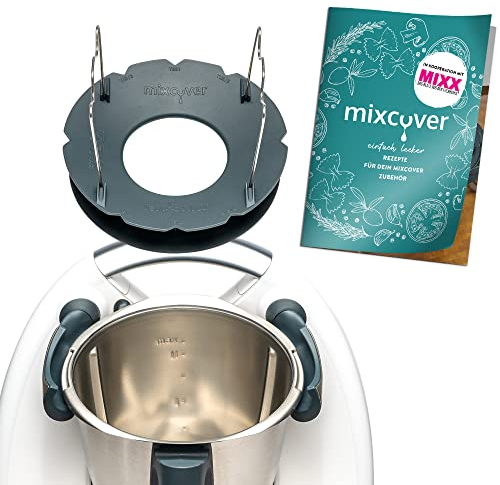 mixcover - Ghiera del boccale per Bimby TM6, TM5, per triturare, preparare purè e tagliare