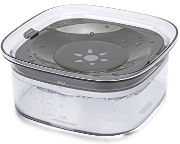 PETTOM Gamelle Anti Éclaboussures et Débordement - Bol d'eau de Flottabilité pour Chien de Voyage - Grande Capacité 2L