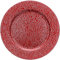 Tognana Chrome - Plato bajo plato 33 cm, polipropileno, rojo