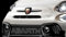 Ricreo Scritta per griglia anteriore compatibili con Abarth 500/595 Lettere per Calandra Adatte a Fiat punto e 500/595 Accessori Tuning adesive per decorazione (Grigio)