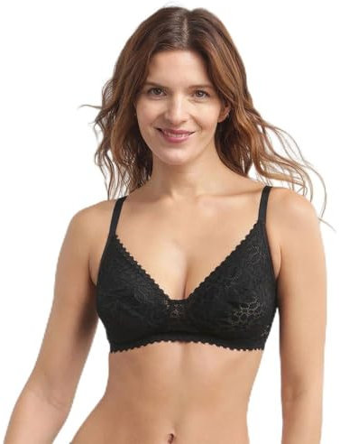 Dim Femme Sans Armatures Daily Dentelle X1 Soutien-Gorge, Noir, 95C EU