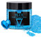 Edible Glitter Essbarer Glitzer - 30g Essbarer Glitzerpulver Glitzerstaub für Getränke, Lebensmittel, Kuchen - Essbares Metallisch Lebensmittelfarbe Glitzerpuder zum Cocktails, Wein, Torten (Blau)