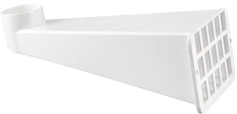 UPKOCH Leaky Funnel Dustpan Drain Pipe Basin Filter Water Collection System shunt rain Gutter rain Gutter downspout Bucket Tray Lengthen rain Gutter Barrel Accessories