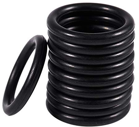 SRMAN 10 pcs Mechanische Gummi O Ring Oil Seal Dichtungen 15 mm x 9 mm x 3 mm