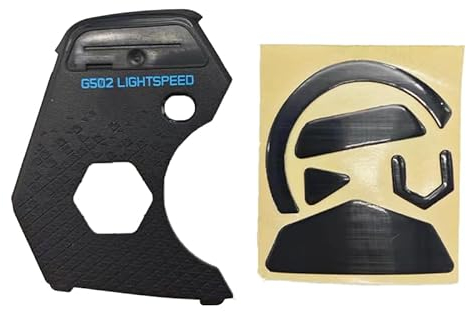 HLUCHY Gegengewicht-Abdeckung und Mausfüße, Ersatz für Lightspeed kabellose Gaming-Maus G502