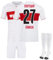 Fußball Trikot 23/24, Stuttgart Neue Hause/Auswärts Jersey traininganzug für Kinder Erwachsener, Fussball Trikot Shorts Socken Jungen Herren