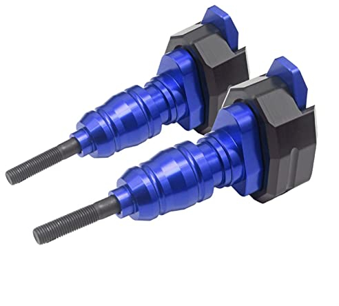 Motorrad Sturzschutz CNC Motorabdeckung Sturzpads Schutz Für Y&amaha FZ1 FZ1N FZ6 FZ6N FZ8 FZ8N MT03 R3 MT09 13-18 (Color : Blue)