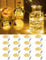 Bzavor 12 Stück Lichterkette Batterie mit Timer,2M 20 LED Mini Lichterkette mit Batterie,Ramadan Deko Lichterketten,Blinkende Lichterkette Batterie,Fairy Lights,Ramadan Geschenk Mubarak Taufgeschenk