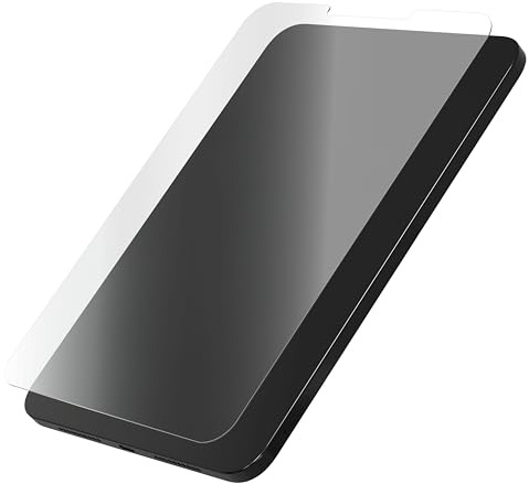 ZAGG InvisibleShield Glass Elite, Displayschutz aus gehärtetem Glas, iPad mini [2024] & [6th Gen] [8.3-Inch], hüllentauglich, schmutzabweisend, kratz-, stoßfest, kurze Installation (Transparent)