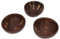 3-teiliges Poliertes Kokosnussschalen-Set, Auslaufsichere, Wiederverwendbare, Handpolierte Kokosnussschalenschalen für Reis-Dessert-Salat-Frühstück, Geburtstagsgeschenke für Frauen
