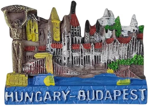 Budapest Ungarn Tourist Souvenir 3D Kühlschrank Magnete Kühlschrank Dekoration Magnete