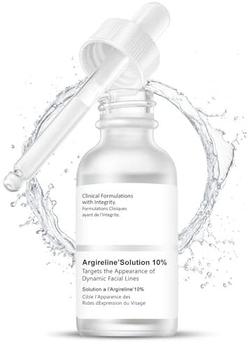 Argireline Solution 10%, Argireline Hyaluron Serum, Moisturiser Gesicht Hautpflege Serum, Feuchtigkeitsspendendes Gesichtsserum
