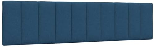 vidaXL Kopfteil-Kissen Hanko Blau 200 cm Stoff