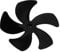 TOKIDNY Fireplace Fan 5 Heat Powered Wood Stove Fan Aluminum Wood Burning Stove Accessories for Warmth