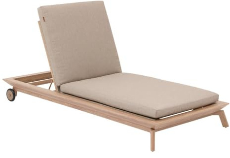Hespéride - Lit de Piscine manissa Beige Aluminium et Polyester