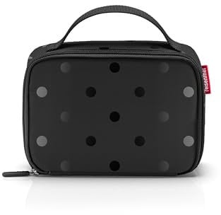 reisenthel Thermocase Glossy Dots Black – Bolsa isotérmica pequeña para cosméticos, medicamentos, aperitivos, etc. – De material impermeable
