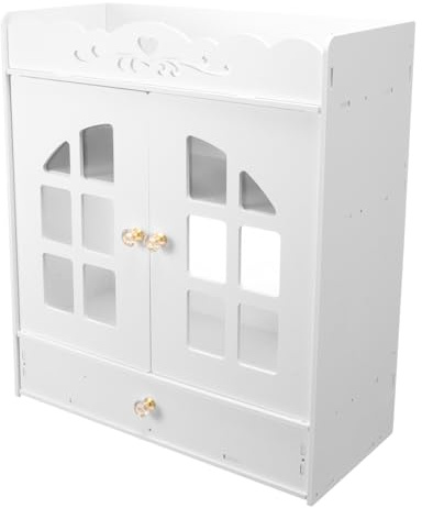 SOPOTUTU Badezimmer Organizer Wandmontage Aufbewahrungsschrank Ohne Bohren Mehrschichtig Wandorganizer Bad Aufhängung Platzsparend