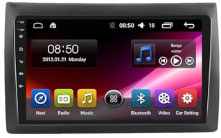 Car Radio para Fiat Stilo 2010 9 Pulgadas Android 15 Autoradio con Wireless Carplay Android Auto para, 8 Core 8G+256G