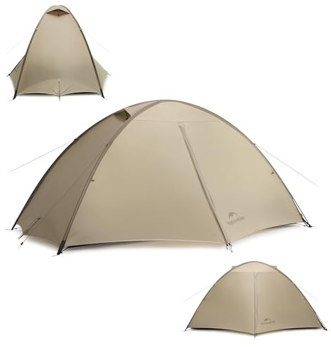 Naturehike Giling Pro/UL Zelt 1-2 Personen 4-Jahreszeiten Zelte Easy Setup Kuppelzelt, Ultraleicht & Wasserdicht für Backpacking, Wandern & Outdoor