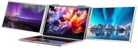 Élongateur double écran pour ordinateur portable 14 Full 720P Transportable Observe avec support modifiable à 180° USB CREATE Digital Video Interaction Layer Global Accord Transportable Observe for