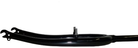 26 11/8 Ahead Rigid Bike Forks 260Mm Long Black