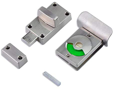 Verrou De Porte De Toilettes Avec Indicateur Rouge Et Vert Pièces De Rechange Indiquant Un Verrou Dormant Pour Toilettes Publiques