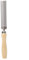 lima diamante para metal + Akozon Lima romboidal de diamante Molienda de vidrio de metal con mango de madera Herramienta de jardín para carpintería(4in(100mm))