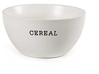 GICOS IMPORT EXPORT SRL Tazza bolo colazione latte cereali in ceramica 610 ml 14 * 7 cm colore bianco decoro cereal CEZ-817465