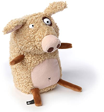 SIGIKID 42650 Panna Lotta BeastsTown Schwein für Mädchen Jungen und Erwachsene Kuscheltier empfohlen ab 2 Jahren Beige/Schwein