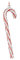 RAZ Imports 4224561 Zuckerstange, 24,1 cm Höhe, Glas