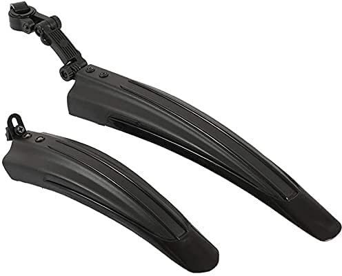 Fahrrad-Schutzblech, Kotflügel-Set, Fahrrad-Schutzblech Fahrrad-Schutzblech vorne hinten 2x Mountainbike-Spritzschutzblech hinten vorne Schutzblech for 20-26 Zoll (Color : Orange) (Color : Green) ( Co