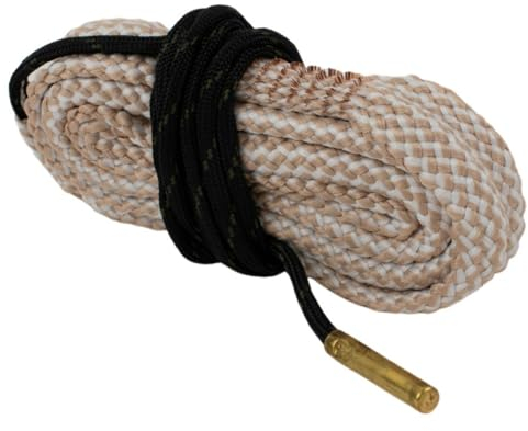 Rifle Doc Laufreinigungsschnur Kaliber 8mm | Cal .32 .325, Waffenreinigungsset, Putzschnur mit integrierter Bronze-Bürste, zur Laufreinigung & entölen, waschbar, reißfest