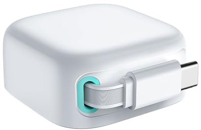 Retractable Type C Cable (31.5 inch) Module for Retractable Type C Charger for iPhone 15/15 Pro/15 Pro Max/iPad Pro/MacBook Pro (This Part Cannot Be Used Alone, Need to Be Used With Entire charger)