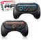 Controller Grip for Nintendo Switch 2 Joycon, Wear-resistant Handle Kit for Nintendo Switch Joy Cons, 2 Pack Replacement Parts Accessories for Nintendo 2 Joy Con Controller (Black)