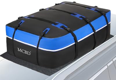 Auto Dachtasche, 1132L/40 Kubikfuß große wasserdichte Softshell-Dachbox für SUV Auto mit/ohne Dachträger universelle Dachgepäcktasche