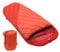 qeedo Buddy Junior Camping Schlafsack Kinder (10-25°C) 3 Jahreszeiten - Kinderschlafsack Mädchen Jungen (bis 140 cm / 10 Jahre) - Coralred
