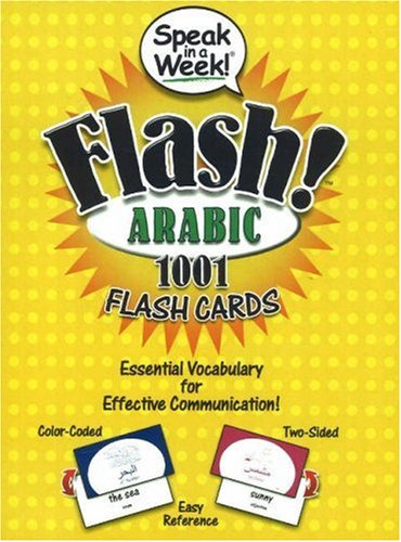 Speak in a Week! Flash! Arabic: 1001 Flash Cards