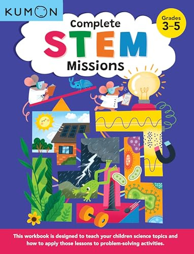 Kumon Complete Stem Missions-Problem Solving with Science, Technology, Engineering, and Math Skills
