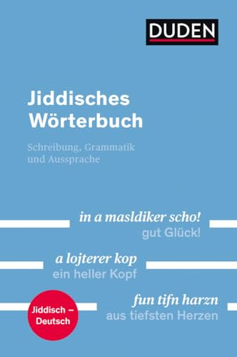 Duden - Jiddisches Wörterbuch: Mit Hinweisen zur Schreibung, Grammatik und Aussprache (Duden - Spezialwörterbücher)