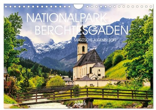 Nationalpark Berchtesgaden- Magische Augenblicke (Wandkalender 2026 DIN A4 quer), CALVENDO Monatskalender: Holen Sie sich ein Stück wundervoller, unberührter Natur nach Hause! (CALVENDO Orte)