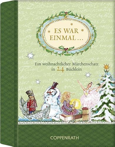Es war einmal ...: Ein weihnachtlicher Märchenschatz in 24 Büchlein (Adventskalender)