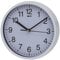 Unity Wall Clock, Radcliffe, Silent Sweep, Modern, White, 20cm / 8-inch